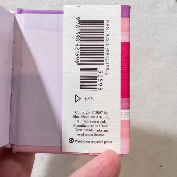 "For A Wonderful Mother" Book Hard Cover by Blue Mountain Arts 2007 Mom Love - Picture 7 of 11